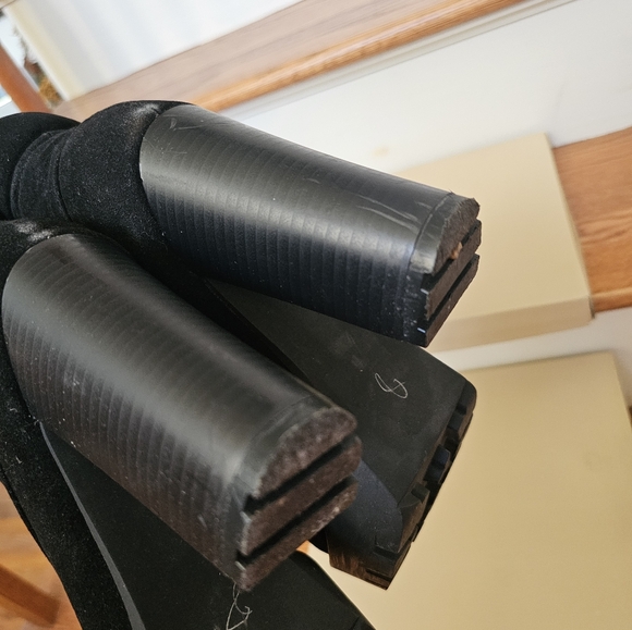 Yoki Fashion boots; Black Suede; Size 8.5M - Picture 4 of 12